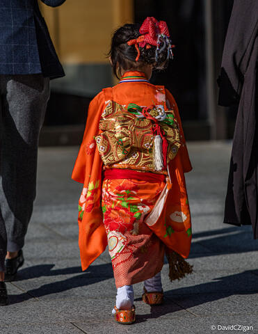 Orange Kimono