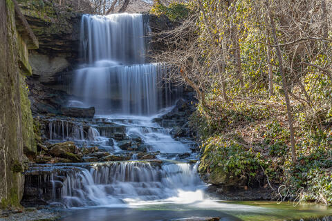 multi-level waterfalls