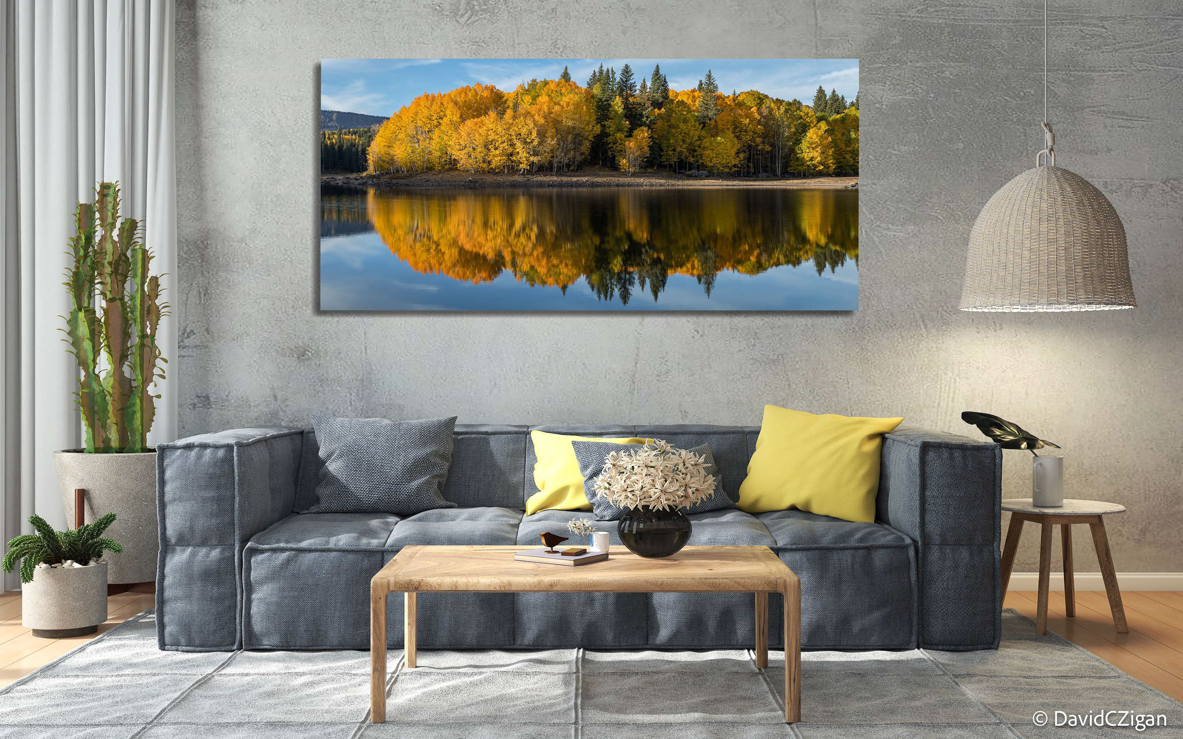 wall art, on wall, example